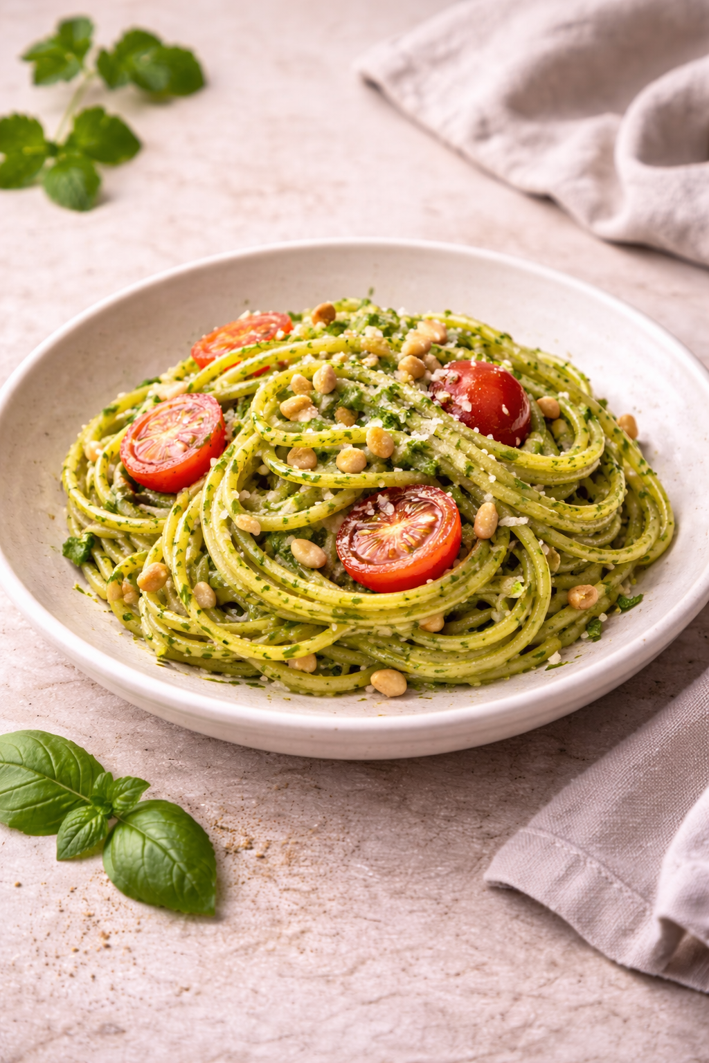 pesto pasta